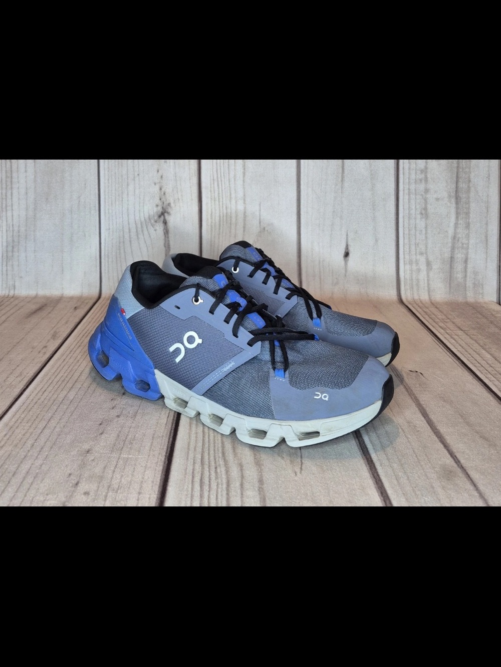 On Cloudflyer 4 Metal Lapis Men's Size 12.5 Blue Athletic Running Shoes Sneakers